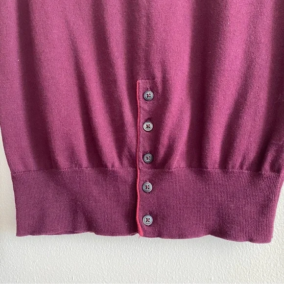 margaret o’leary  Women’s button Front and back cardigan bus casual‎ Size XS - Picture 6 of 7